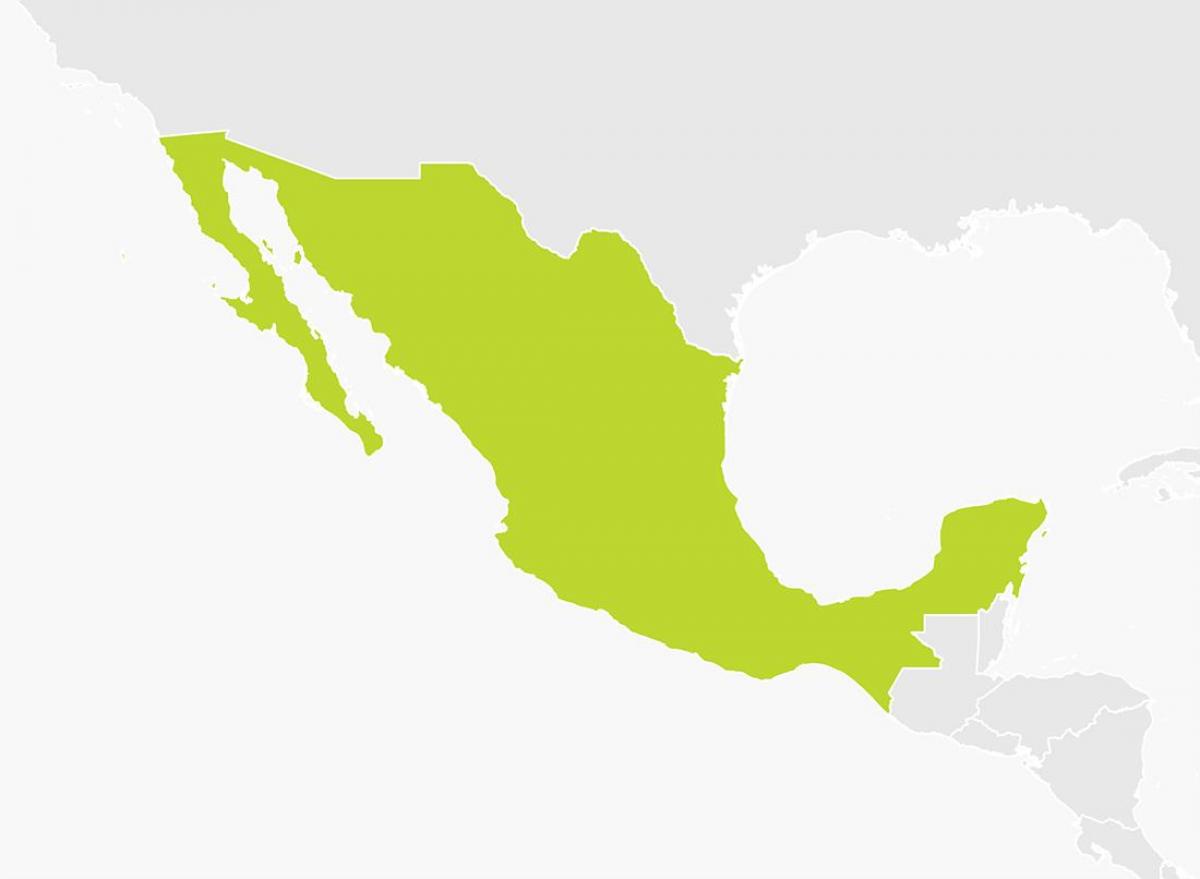 peta Mexico penyelesaian