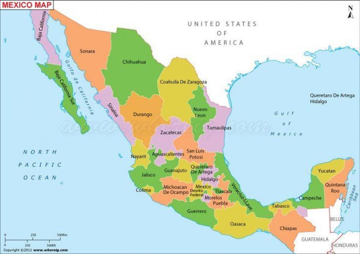 peta Mexico syarikat