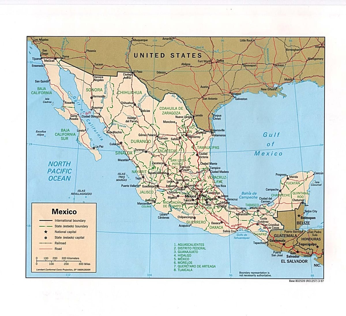 pemetaan Mexico