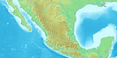 Peta Mexico kawasan