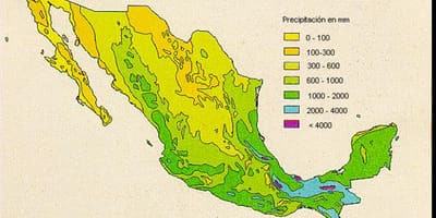 Peta Mexico hujan
