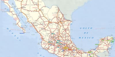 Peta Mexico jalan-jalan