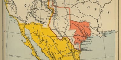 Peta Mexico 1700