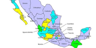 Peta Mexicos syarikat