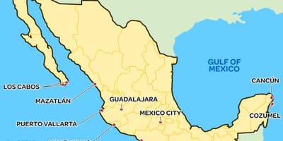 Mudah peta Mexico