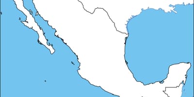 Kosong Mexico peta