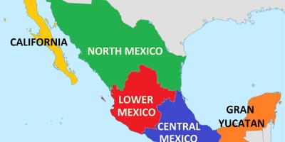 Syarikat Mexico peta